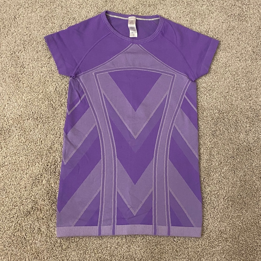 size 10 purple ivivva shirt